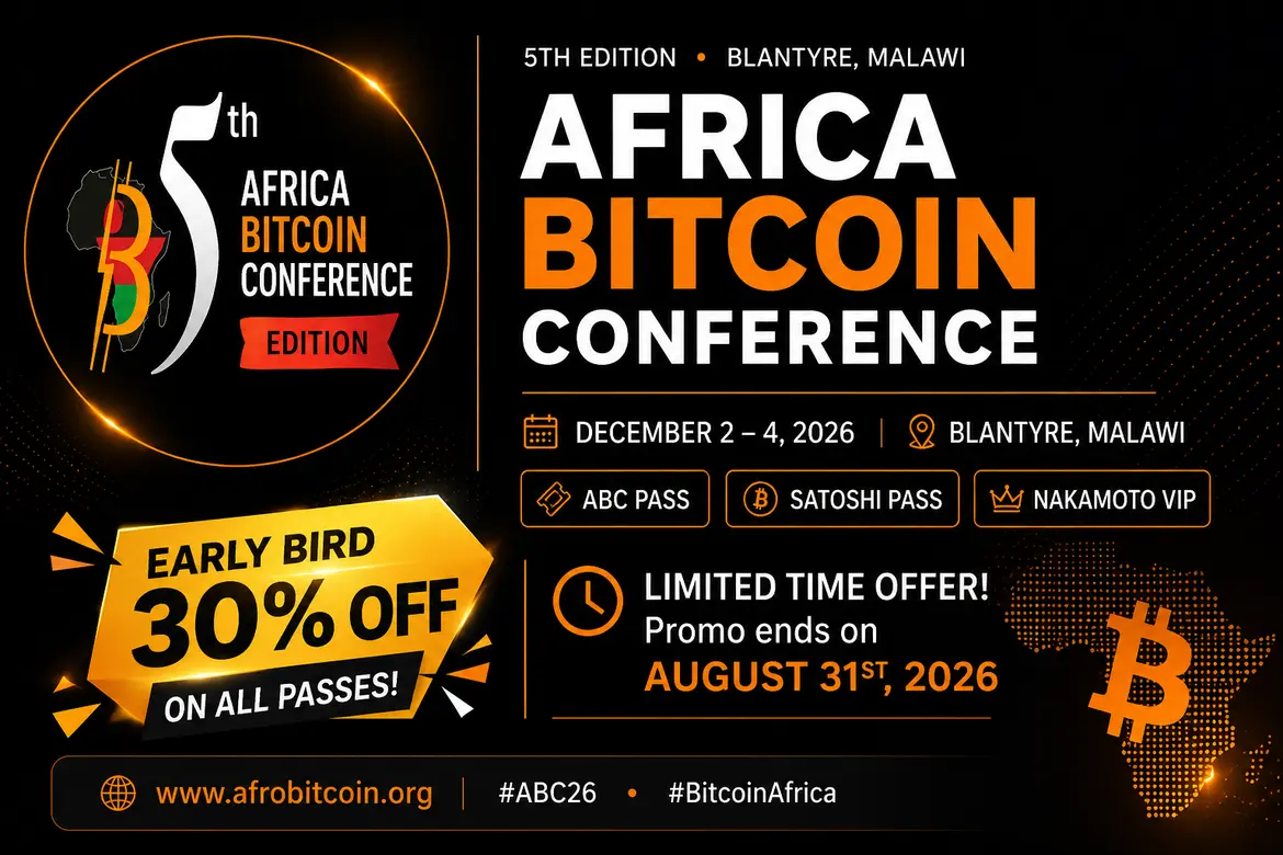 Africa Bitcoin Conference 2026 in Blantyre, Malawi